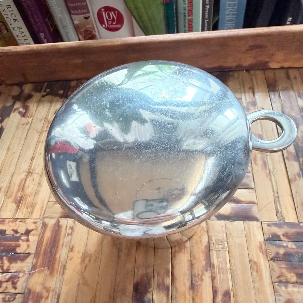 Nima Oberoi Lunares San Francisco Hand-Cast Aluminum Lidded Vessel – Modern